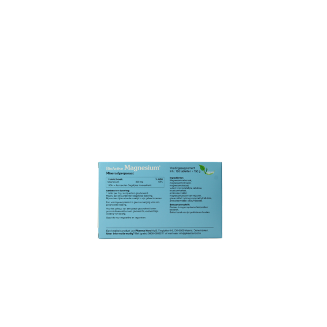 BioActive magnesio 150 comprimidos