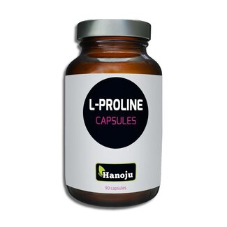Hanoju Hanoju L-Proline 400mg 90 Vegetarian Capsules