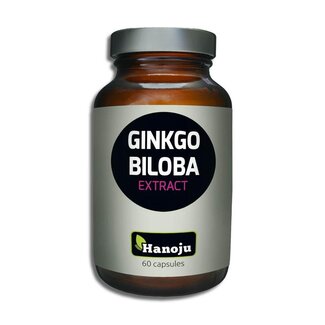 Hanoju Extrait de Ginkgo Biloba Hanoju 60 Gélules