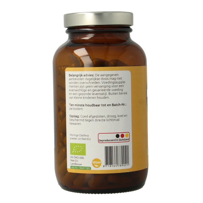 Hanoju Bio moringa cápsulas 180 cápsulas