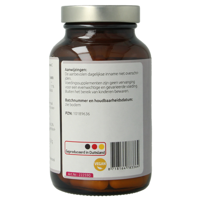 Co-enzyme Q10 250 mg vitamine C 250 mg 90 gélules