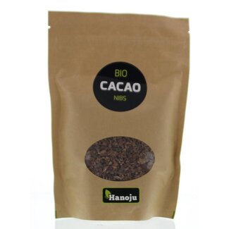 Hanoju Hanoju Cacao nibs bio 250 gramos