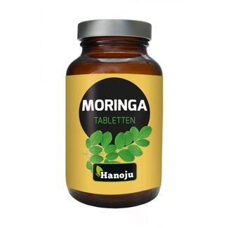Hanoju Moringa oleifera Whole Leaf 500mg 180 Tablets