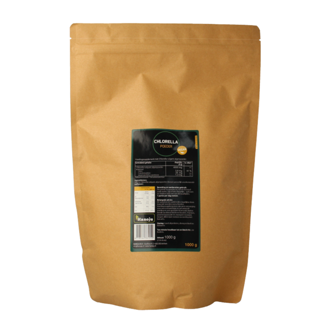 Hanoju Chlorella premium en polvo 1 Kilogramo