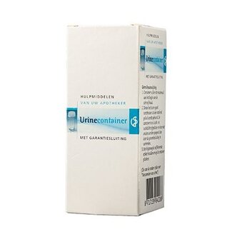 Spruyt Hillen Urinbehälter 60 ml mit Garantieverschluss 38 Stück