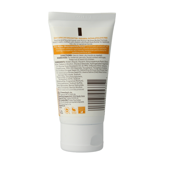 Palmer's Shea Formula Raw Shea Hand Cream 60g
