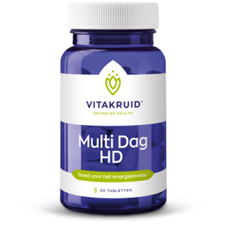 Vitakruid Multi Dag HD 100% Vegan 30 Tabletten