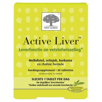 New Nordic Active Liver 30 Tablets