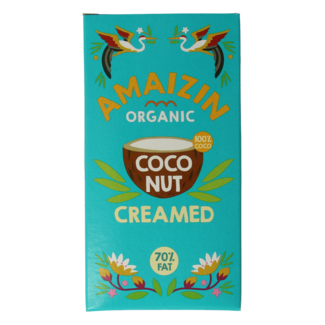 Amaizin Amaizin Crema de coco bio 200 Gramos