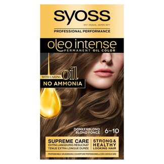 Syoss Syoss Color Oleo Intense 6-10 Ciemny Blond Farba do Włosów 1 Zestaw