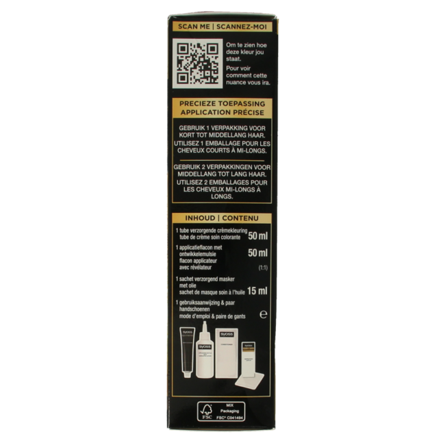 Syoss Color Oleo Intense 5-86 lichtbruin haarverf 1 Set