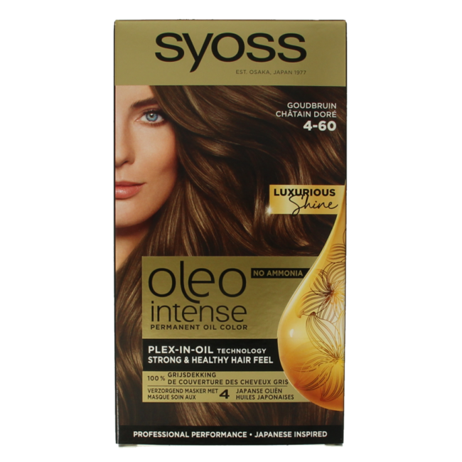 Syoss Color Oleo Intense 4-60 Goldbraun Haarfarbe 1 Set