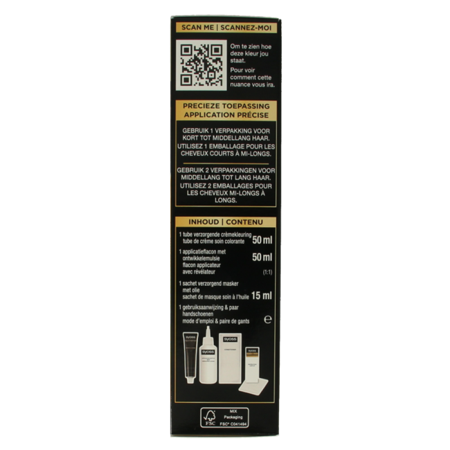 Syoss Color Oleo Intense 4-60 Goldbraun Haarfarbe 1 Set