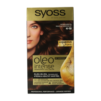 Syoss Syoss Color Oleo Intense 4-18 farba do włosów mokka brąz 1 Zestaw