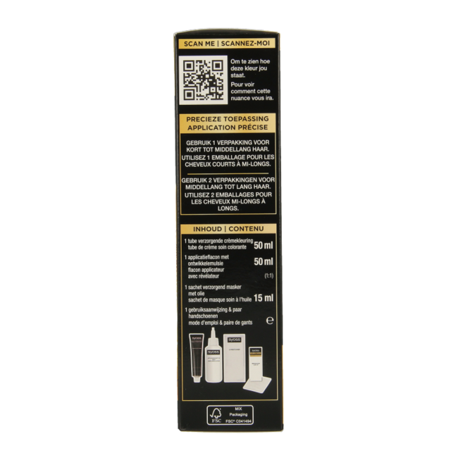 Syoss Color Oleo Intense 1-10 Coloration Noir Intense 1 Kit