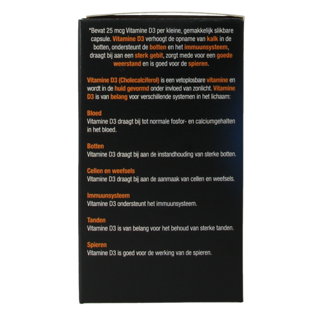 Witamina D3 25mcg 120 Kapsułek
