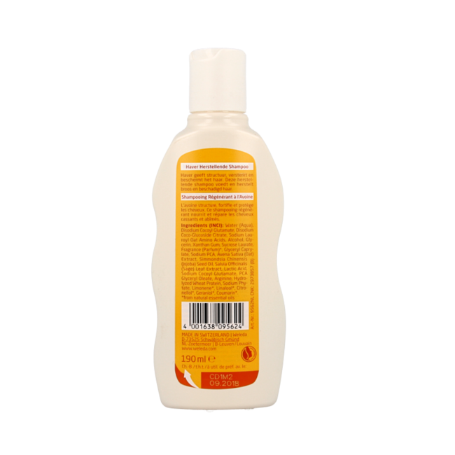 Shampooing réparateur à l'avoine 190 ml