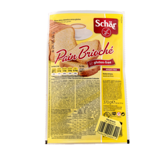 Schar Schär Pain brioché sans gluten 370 g