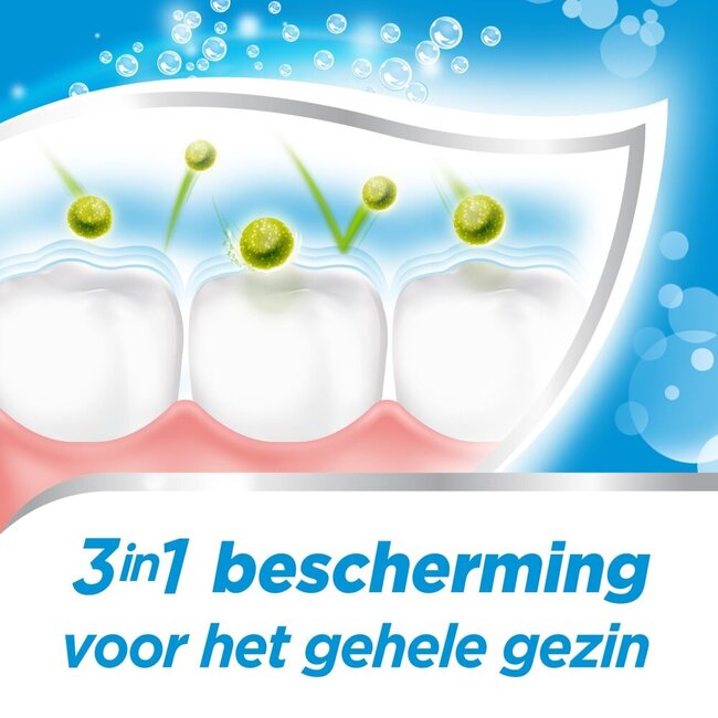 Toothpaste triple protection freshmint 75 Millilitres