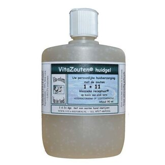 Vitazouten Vitazouten Combinatie 1+11 Hautgel 90 Milliliter