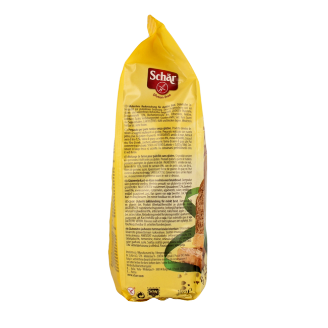 Mezcla para pan integral sin gluten 1 Kilogramo
