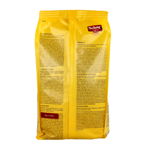 Mezcla para pan integral sin gluten 1 Kilogramo