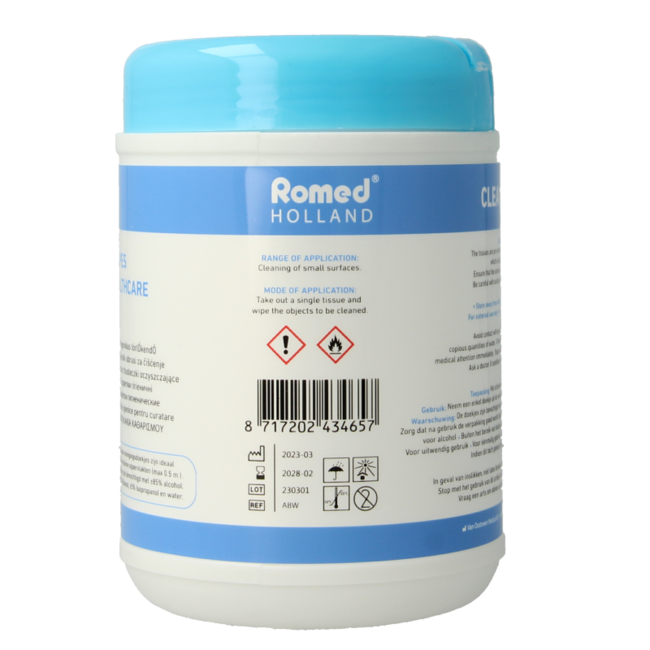 Alcohol doekjes dispenser 110 Stuks