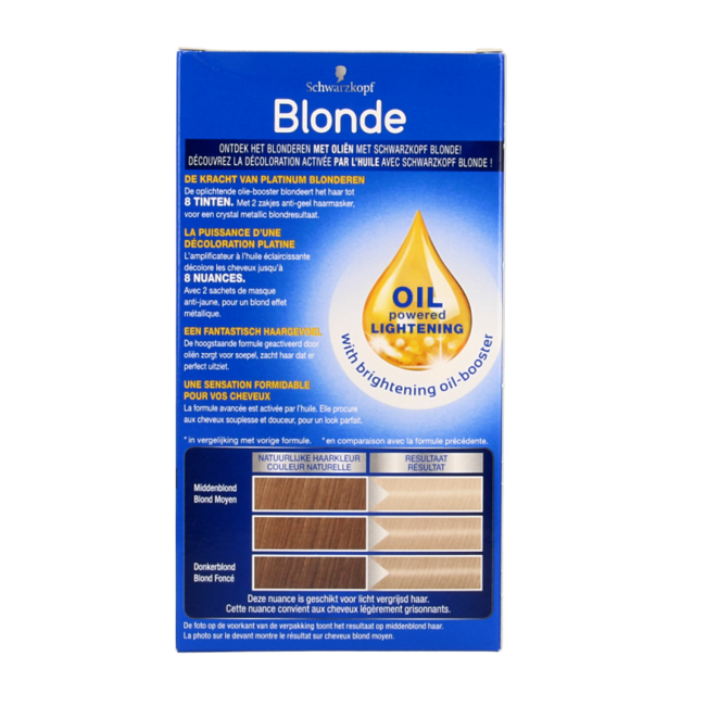 Schwarzkopf Blonde Haarfarbe Platinblond L101 1 Set