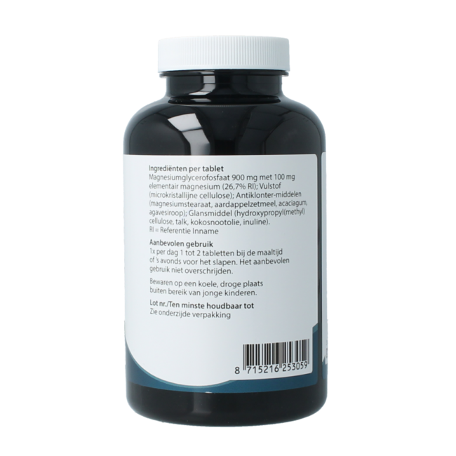 Magnevite glicerofosfato de magnesio 100 mg 150 comprimidos