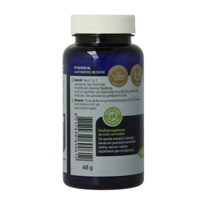Curcuma C3-2X (95% curcuminoiden) met Bioperine 60 Vegetarische capsules