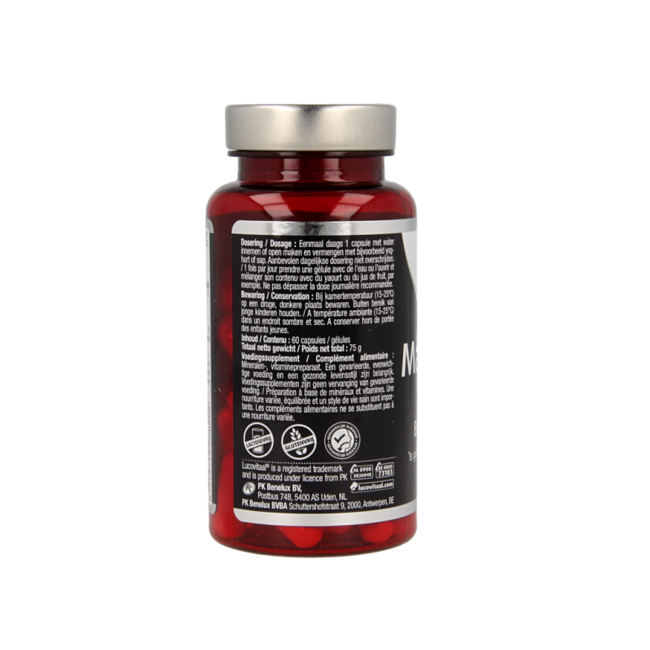 Lucovitaal Magnesio 400 con B6 y L-Triptófano 60 Cápsulas