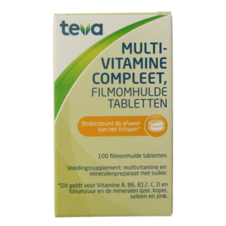 Teva Multivitamine complet 100 comprimés