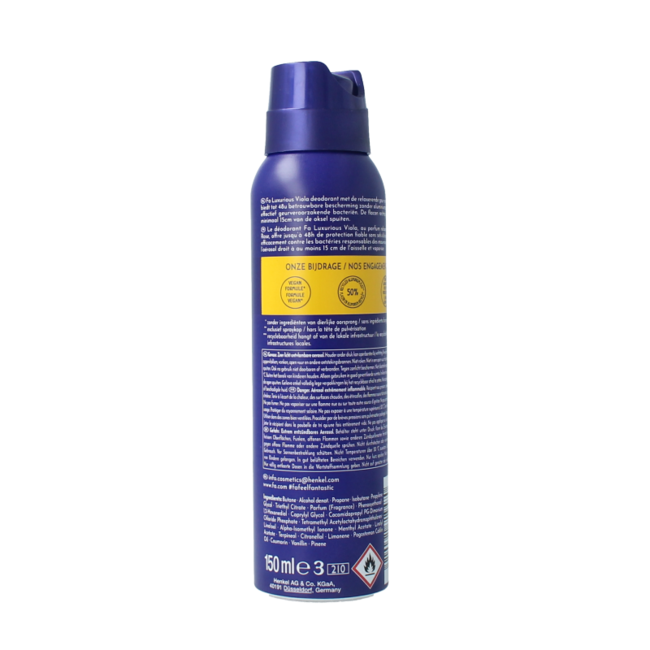 FA Deodorant spray luxurious moments 150 Millilitres