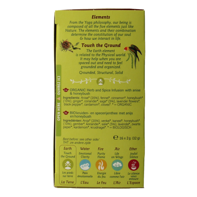 Earth Touch the Ground Organic 16 Teabags