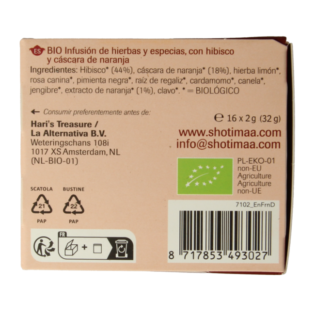 In the Mood Organic 16 Bags