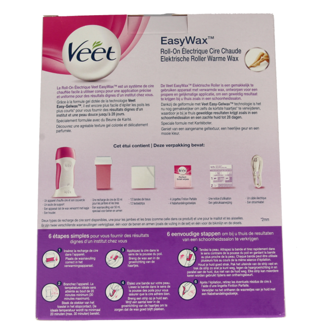 Veet Easy wax starter 1 Stuks