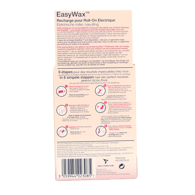 Recambio de cera Veet EasyWax 50 mililitros