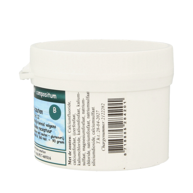 Compositum basis 1 t/m 12 360 comprimidos