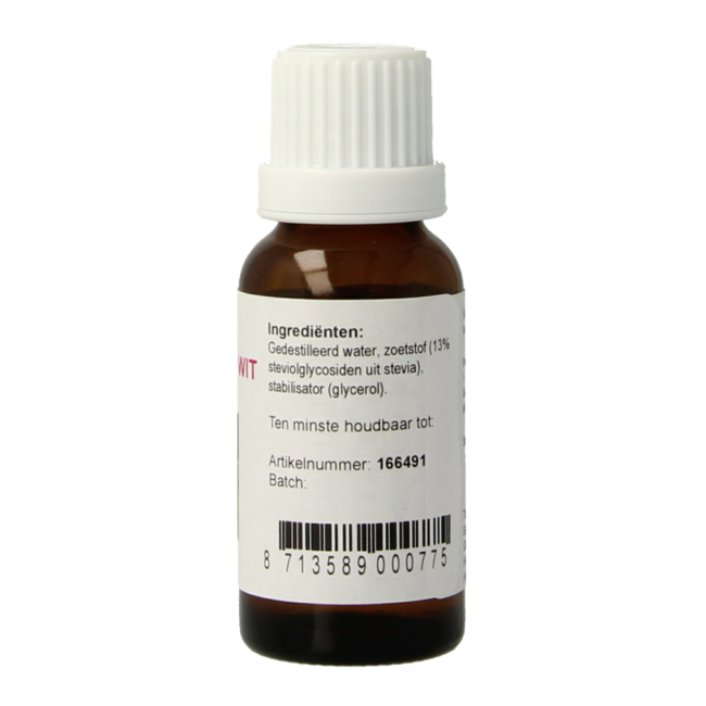 Cruydhof Stevia wit original 20 mililitros