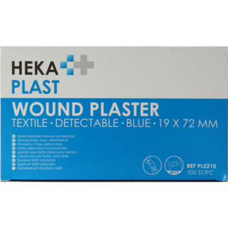 Hekaplast Hekaplast Pflaster detektierbar 19 × 72 100 Stück