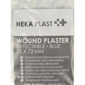 Heka Heka Pflaster blau 72 x 25 mm, 25 Stück