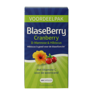 Blaseberry Żurawina D-Mannoza i Hibiskus 100 Kapsułek