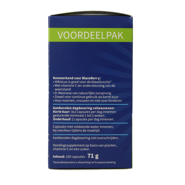 Cranberry D-Mannose & Hibiscus 100 Capsules