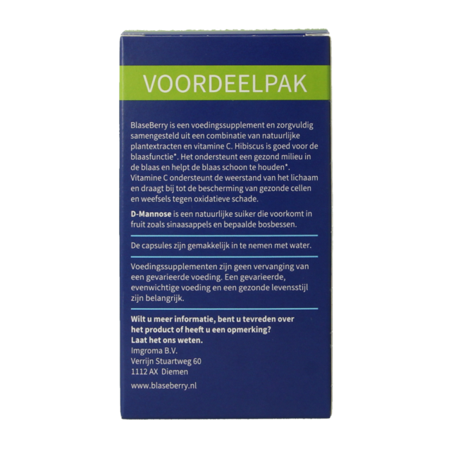 Żurawina D-Mannoza i Hibiskus 100 Kapsułek