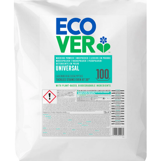 Ecover Ecover Washing Powder white/universal 7500 Gram