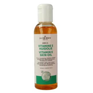 Jacob Hooy Huile pour la peau à la vitamine E 150 ml