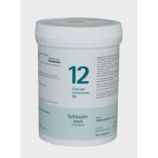 Pflüger Pflüger Calcium sulfuricum 12 D6 Schussler 1000 Tabletten