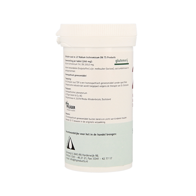 Pflüger Kalium bichromicum 27 D6 Schussler 400 Tabletten