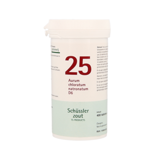 Pfluger Pflüger Aurum chloratum natrium 25 D6 Schüßler 400 Tabletten