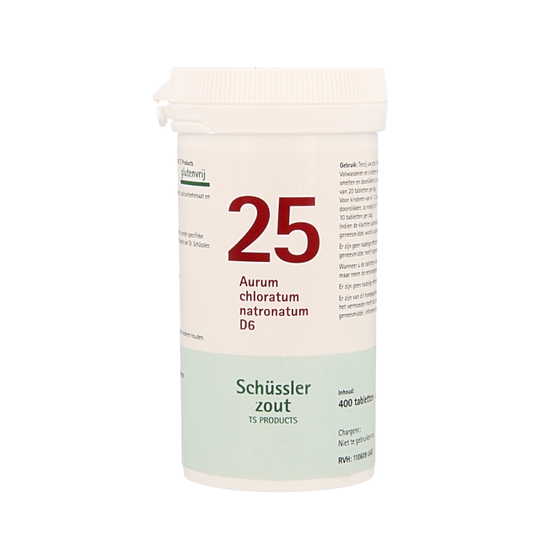 Pfluger Pflüger Aurum chloratum natrium 25 D6 Schussler 400 Tabletten